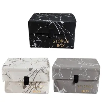 

Portable Marble Storage Box Moisture-proof Dustproof Storage Box Storage Box With Bracket Household Bathroom Household Goods 40P