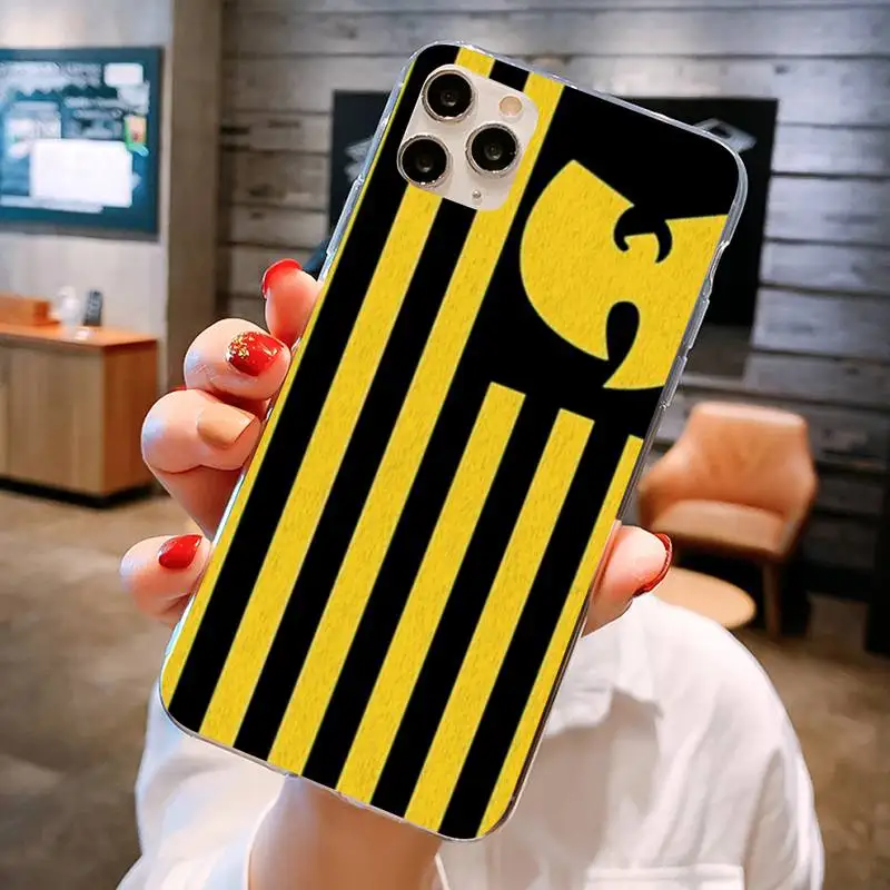 Черный чехол для телефона LJHYDFCNB Wu Tang Clan IphoneX XS 11 11Pro 5 5s SE 6 6s Plus 7 8 2020|Чехлы-накладки| |