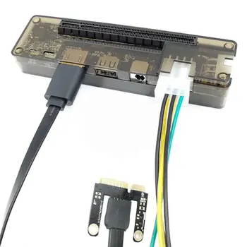 

PCI E EXP GDC Rectangle External Laptop Expresscard Interface Mini Station Video Card Dock Graphics Computer Notebook For Beast