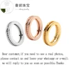 S925 sterling silver brilliant minimalist ring rose gold with diamond wedding band fashion jewelry rings for womens lovers rings
