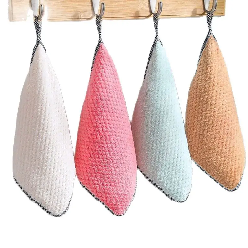 Kitchen daily dish towel, dish cloth, kitchen rag, non stick oil