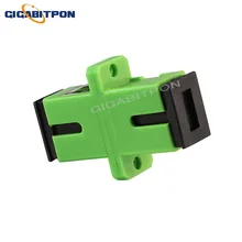 

100PCS SCAPC-SCAPC single-mode fiber optic transmission connector square mouth FTTH fiber optic connector SC-SC connector