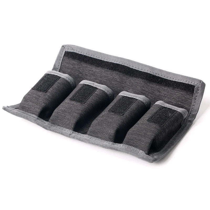 Dslr Battery Case Waterproof Holder Storage Bag 4 Pocket For Aa/Aaa And Camera |