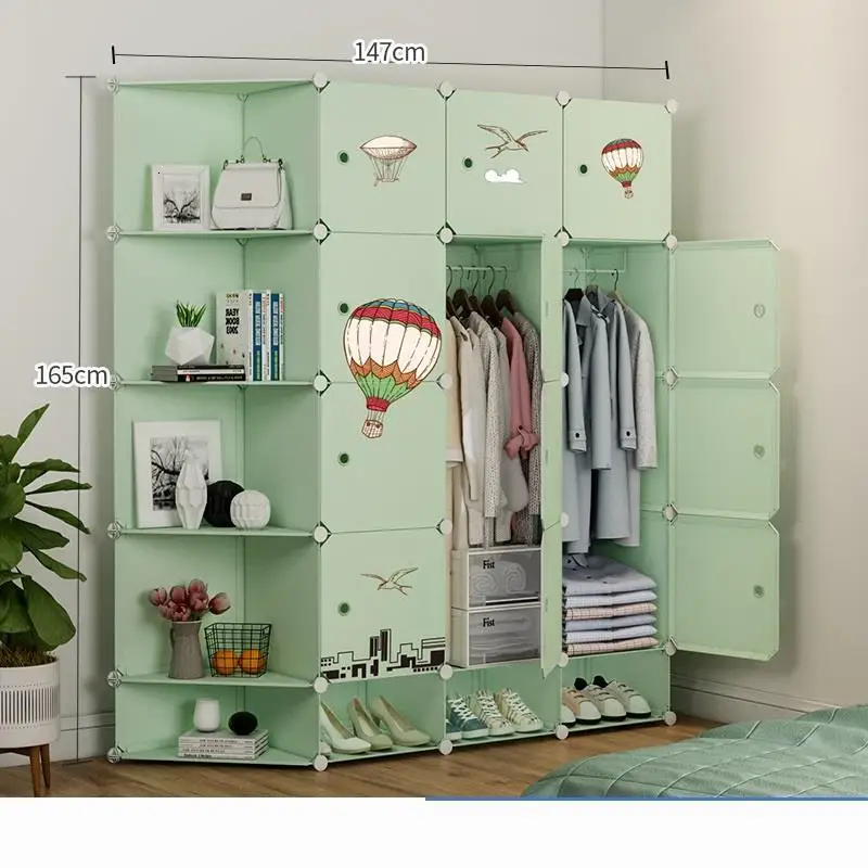 Armario Tela Kleiderschrank, комод для спальни Garderobe Moveis Mueble De Dormitorio Guarda Roupa, мебель для спальни, шкаф - Цвет: Number 12