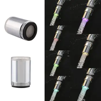 

Bulb Temperature Faucet Sensors Led Nightlight Water Stream Flow Beam Bead LED Water Faucet Creative LED Light Shower Head