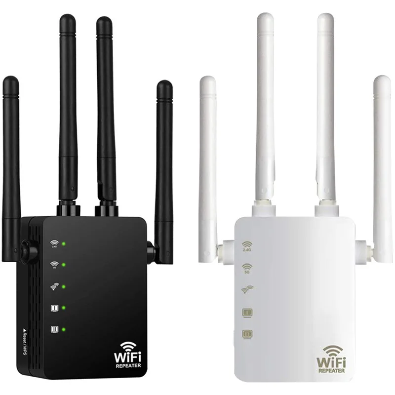 Беспроводной повторитель Wi-Fi маршрутизатор 300/1200 Мбит/с двухдиапазонный 2 4/5G