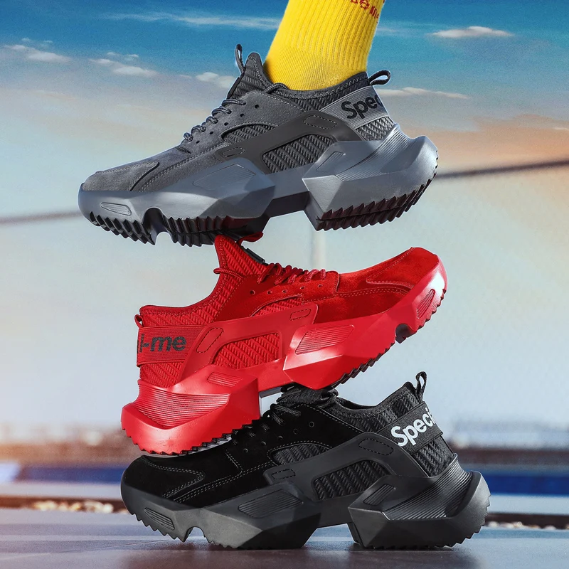 men wearing platform shoes