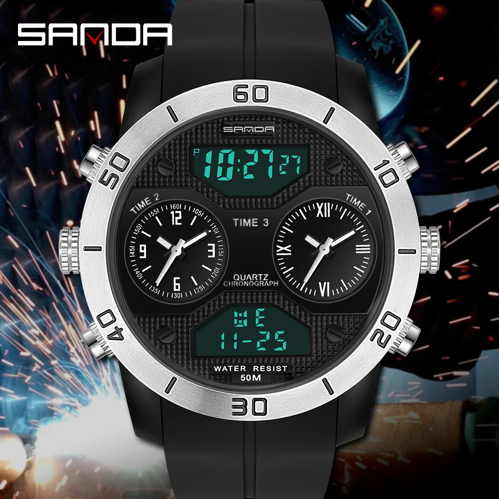 bright digital watch