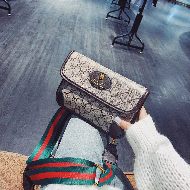 

2019 Autumn & Winter New Style Fashion Wide Strap Shoulder WOMEN'S Bag Chest Pack Wallet Multi-Purpose-Style Fashion WOMEN'S Bag