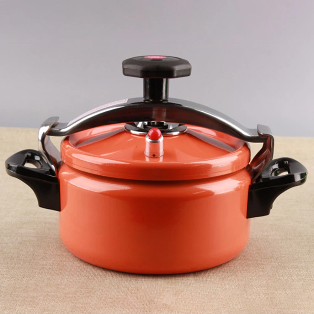 Explosion-proof Kitchen Tools Cookware Travel Pot Camping Home Stainless Steel Rice Cooking Pressure Cooker Multifunctional Mini