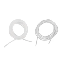 2 рулона силиконовая пищевая трубка Пивной воды воздушный насос шланг длина трубы-4 метра 4 мм x 6 мм и 2 метра 1 мм x 3 мм