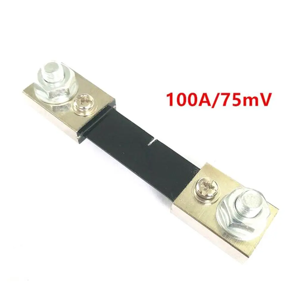 FL-2 50A/100A/200A 75MV DC токовая шунтирующая резисторная панель для цифрового амперметра Амперметр КЛАСС 0,5 токовый шунтирующий резистор
