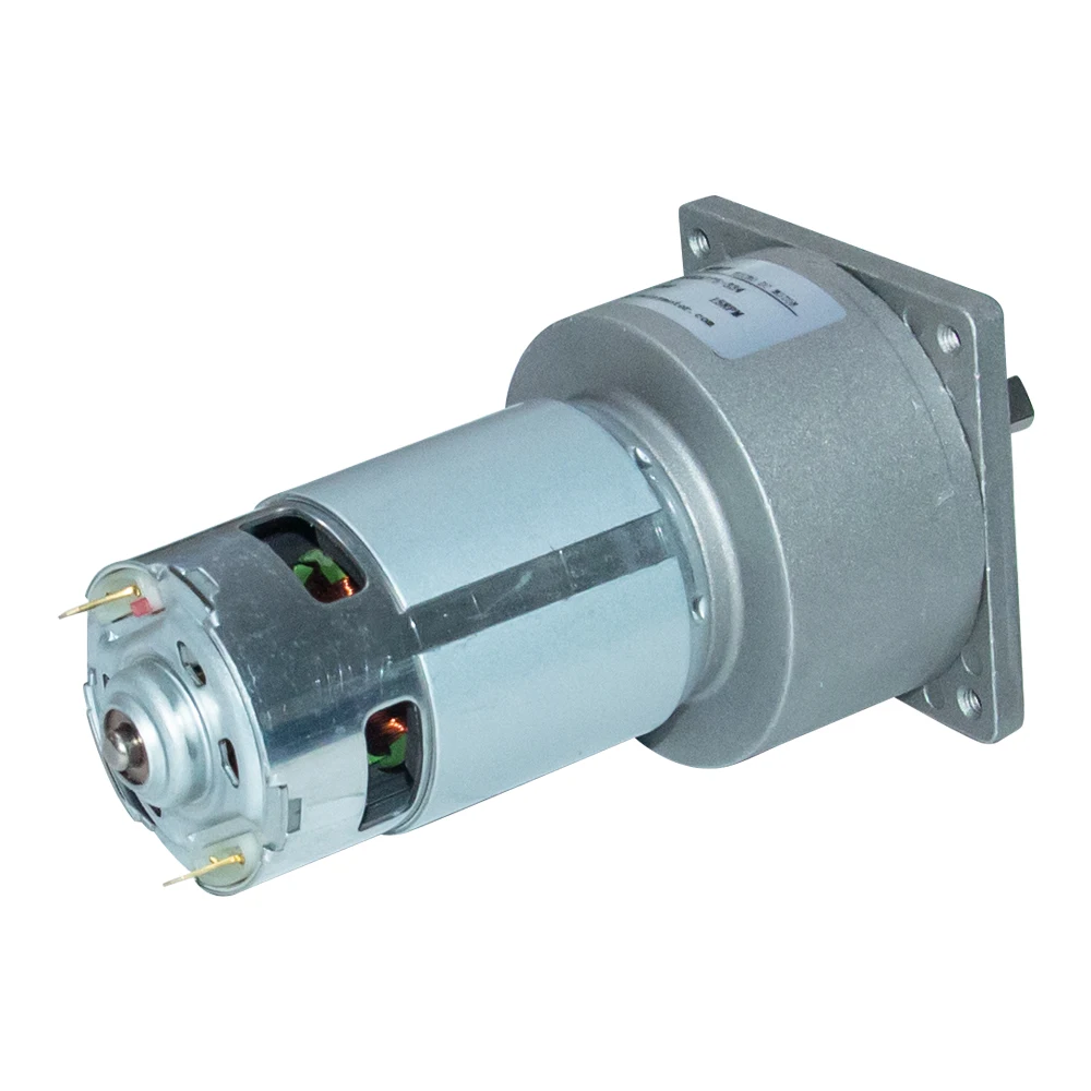 

60GA775 DC 12/24V Geared Motor Reducer With Metal Gearbox High Torque Parallel Shaft 3-300rpm DC Electric Motor With High Speed