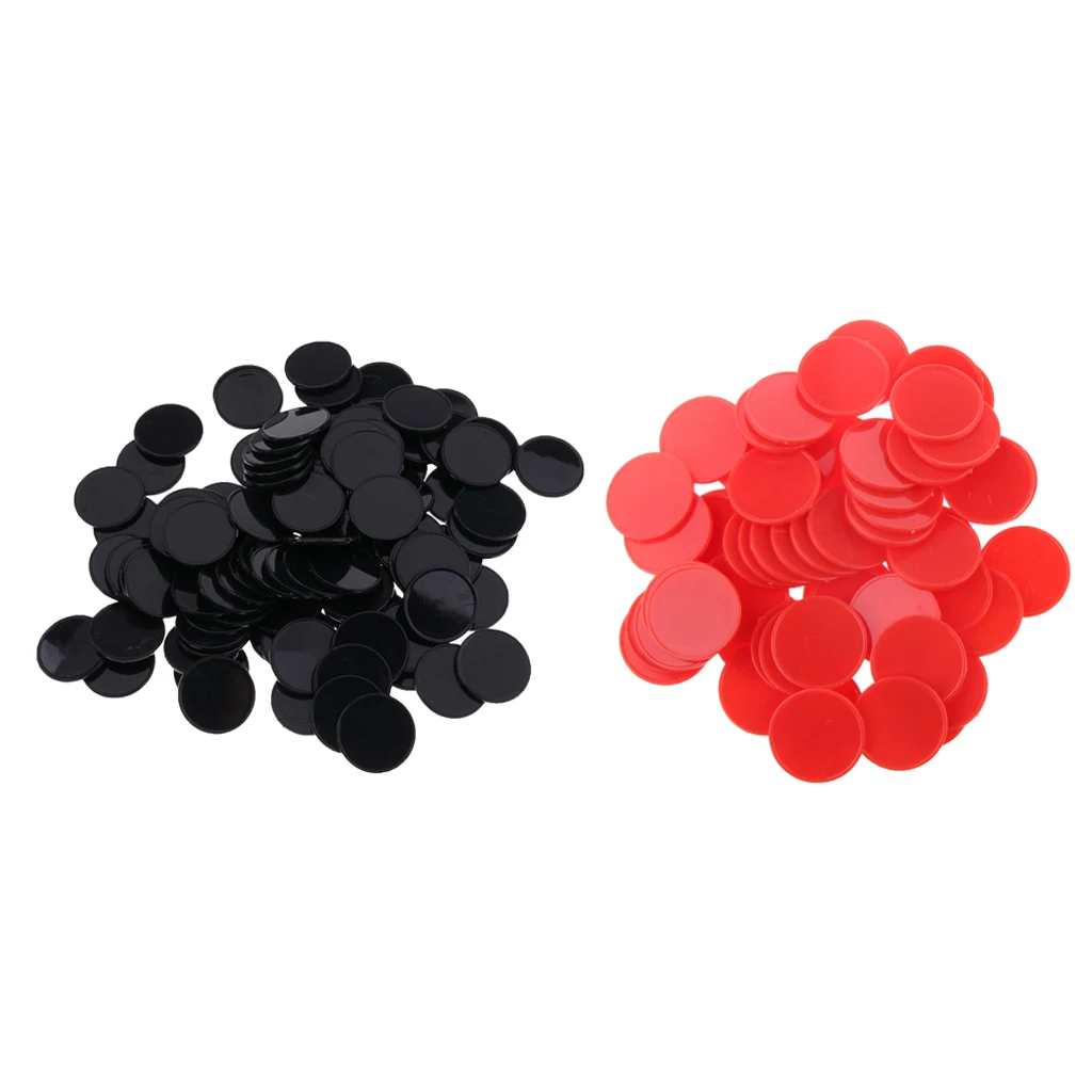 200pc Kids Children Playing Plastic Poker Bingo Chips Tokens Toy Gift