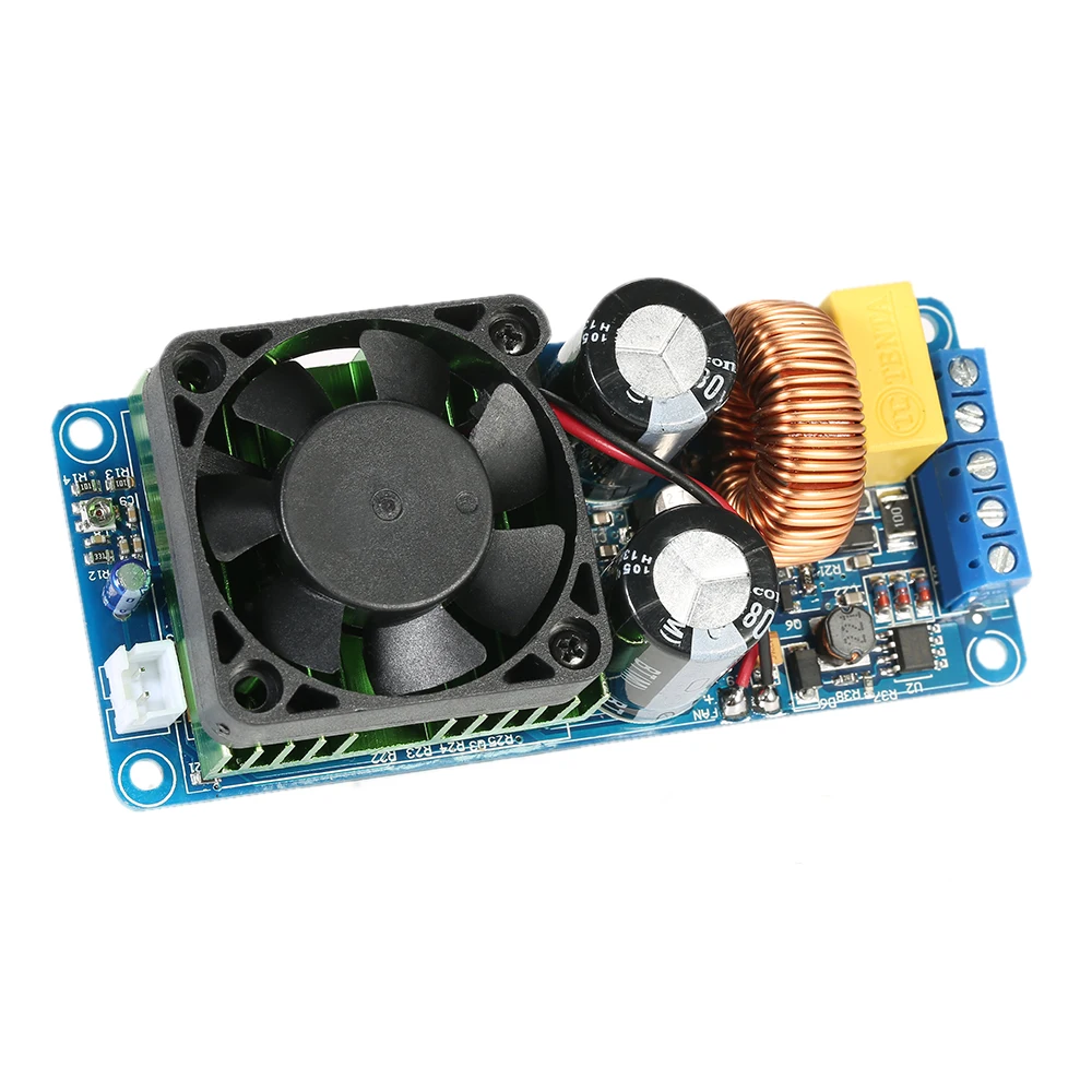 

Hot New IRS2092S Mono-Channel Digital Audio Amplifier Class D HIFI High Power Amp Board 500W