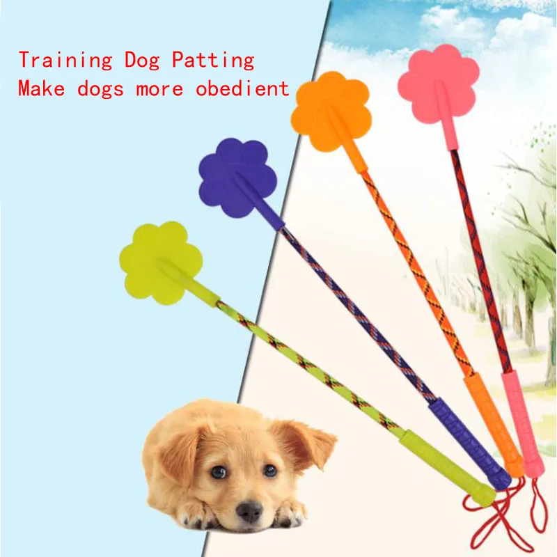 

Soft Pet Dog Training Stick Toys Puppy Cat Rubber Loving Slapping Stick for Small Dogs Cats Pet Whip Training Supplies