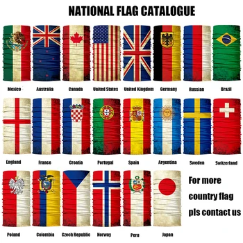 

Custom Flag Bandana Mascarillas Hombre Neck Gaiter Ski Mask Balaclava Olympic Games Scarfs Headband Face Shield Biker Tokyo 2020