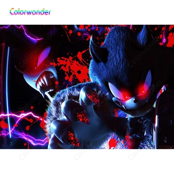 

Black Backgrounds with Blood Purple Lights Wild Jungle Animal Hedgehog with Long Fur Red Eyes Photography Game Theme Backdrops