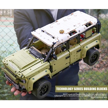

Technique Series Off-Road Mould King Vehicle Land Big Car Rover Defender Building Block Kit Model DIY Kids Toys Gift 2758+Pcs