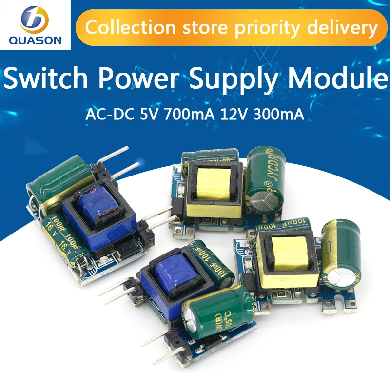 AC-DC 5V 700mA 12V 300mA 3 5 W изолированный выключатель Питание понижающий преобразователь