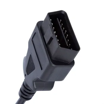 

Portable Diagnostic Cable 16Pin Socket OBD2 Splitter Cable Connector Extensions