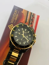 WISHDOIT-reloj deportivo informal para hombre, cronógrafo de pulsera luminoso de acero inoxidable, resistente al agua, de marca de lujo, nuevo, 2021