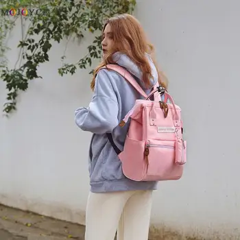 

2020 Fashion Women Backpack Student Girls Children Bookbag Oxford Teenage College Casual Black Yellow Travel Rucksack Tote