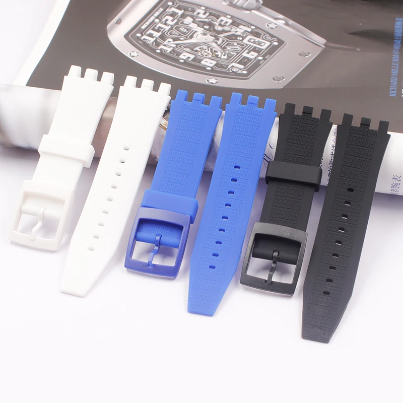 Новинка! Силиконовый ремешок для часов Swatch серия механических svgk403 402 SVGB400