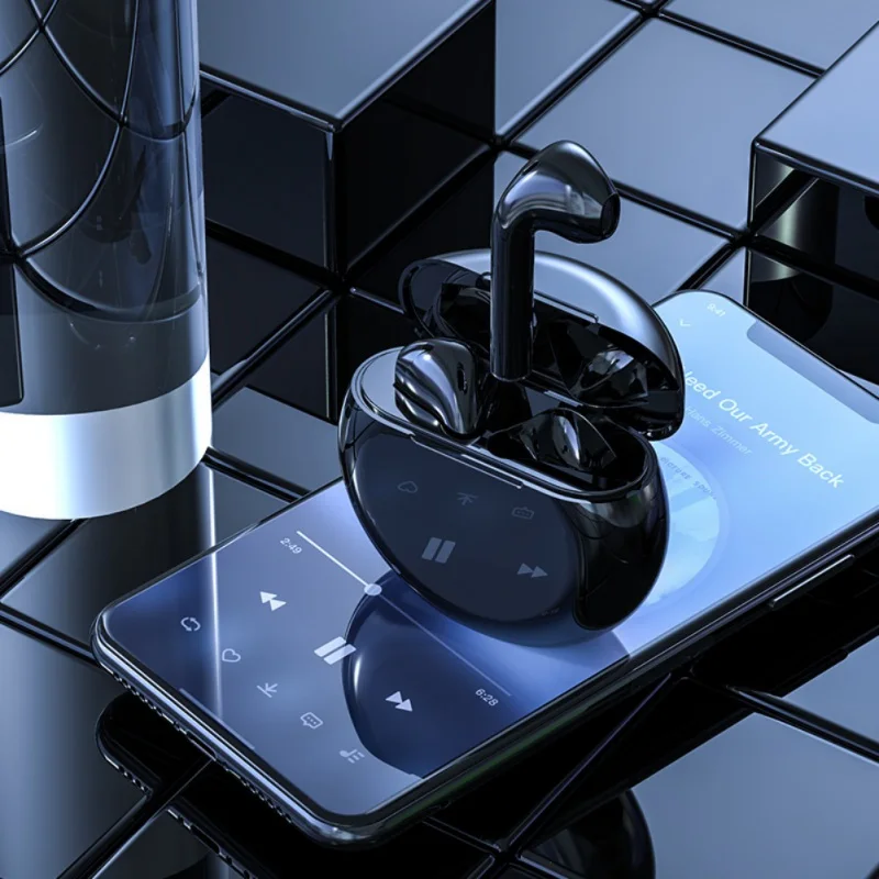 A3 TWS беспроводные Bluetooth наушники-вкладыши стерео спортивные водонепроницаемые наушники для телефонов iOS Android - Цвет: Черный