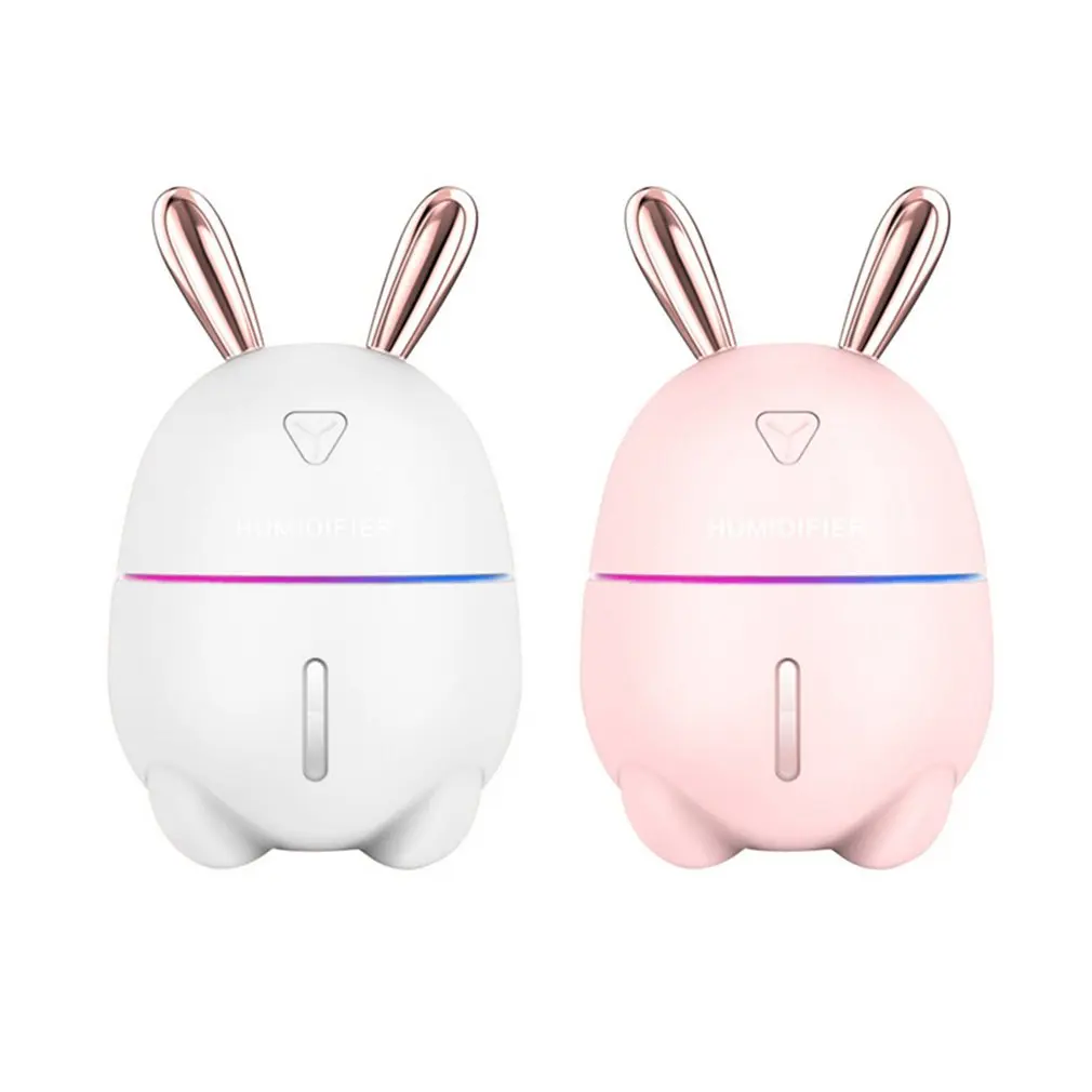 

Cute Rabbit Mini Humidifier Usb Home Mute Bedroom Small Desktop Air Spray Moisturizing Creative Cute Pet