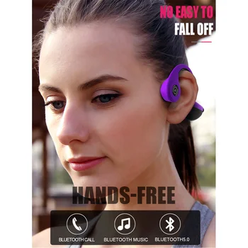 

Headset Headphones Bluetooth 5.0 Bone conduction 20KHz Wireless Sports