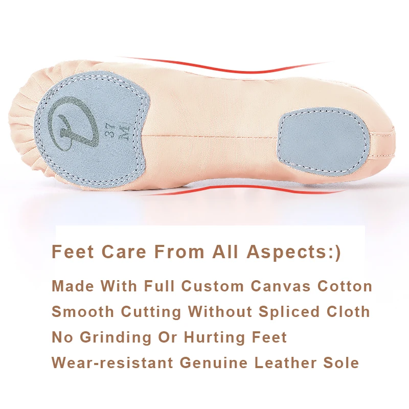 Ballet Shoes Dancing Slippers Practice Canvas Women Soft dance shoes