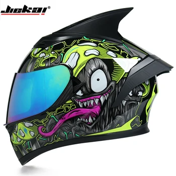 

JIEKAI Full Face Motocross Helmet Strong Resistance To Impact Of Off-road Helmets Motorcycle Helmet Universal four seasons