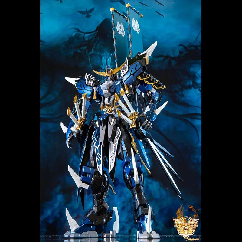 Spot Devil Hunter DH 01Blue Warrior Date Masamune готовая модель Mecha из сплава аниме экшн