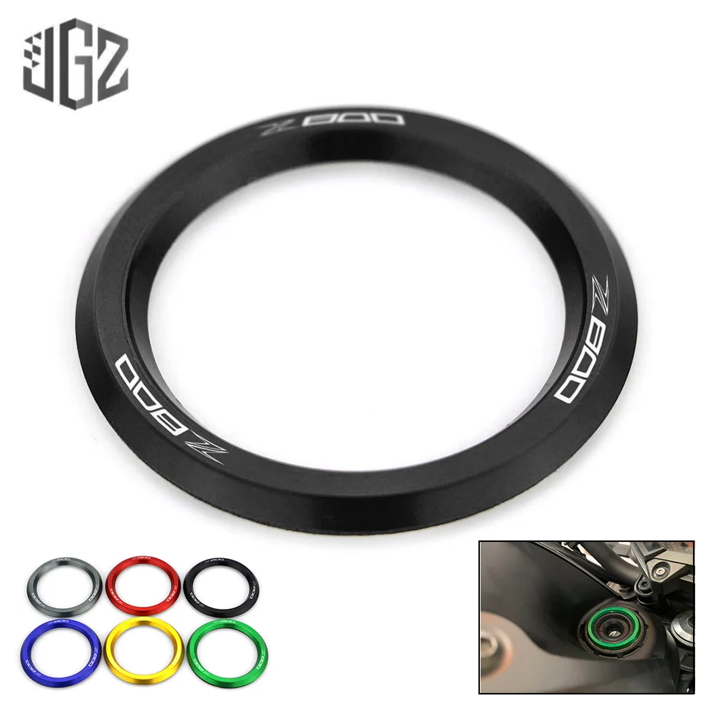 For Kawasaki Z800 Circle Ignition Switch Cover Ring Motorcycle Cnc
