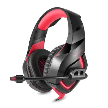 

Foldable K1-B Double 3.5mm Jack USB Wired PC Gaming Headset Stereo Headphones with Microphone For Computer Laptop PS4 XBOX One