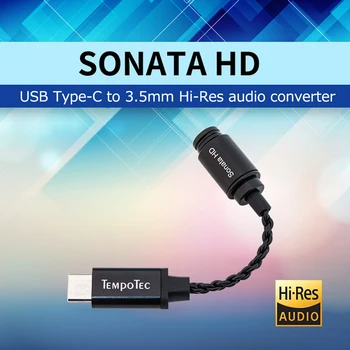 

Earphone Accessories TempoTec Sonata HD TYPE C to 3.5MM Adapter DAC for Android Phone PC MAC