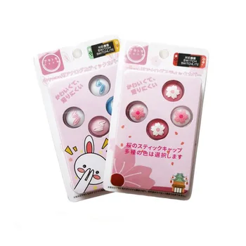 

Joystick Cover Cute Girl Sakura Nintend Thumb Stick Grip Cap Thumb Stick For Nintend Switch Lite NS JoyCon Controller Gamepad