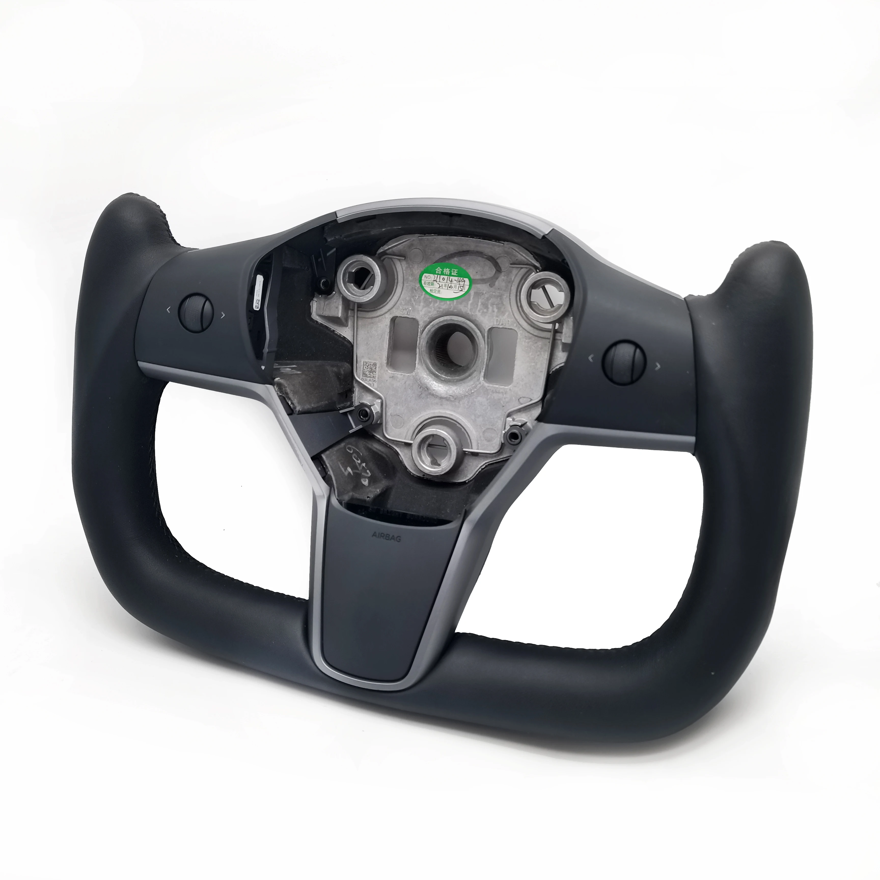 

Customized Yoke Steering Wheel Full Leather For Tesla 3 Model 3 Model Y