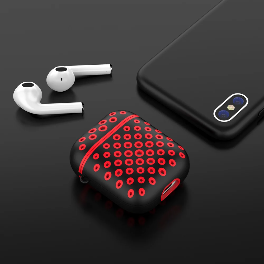 Модный чехол для наушников для Apple Airpods 2, силиконовый чехол, 16 цветов, доступные беспроводные Bluetooth наушники, защитный чехол s