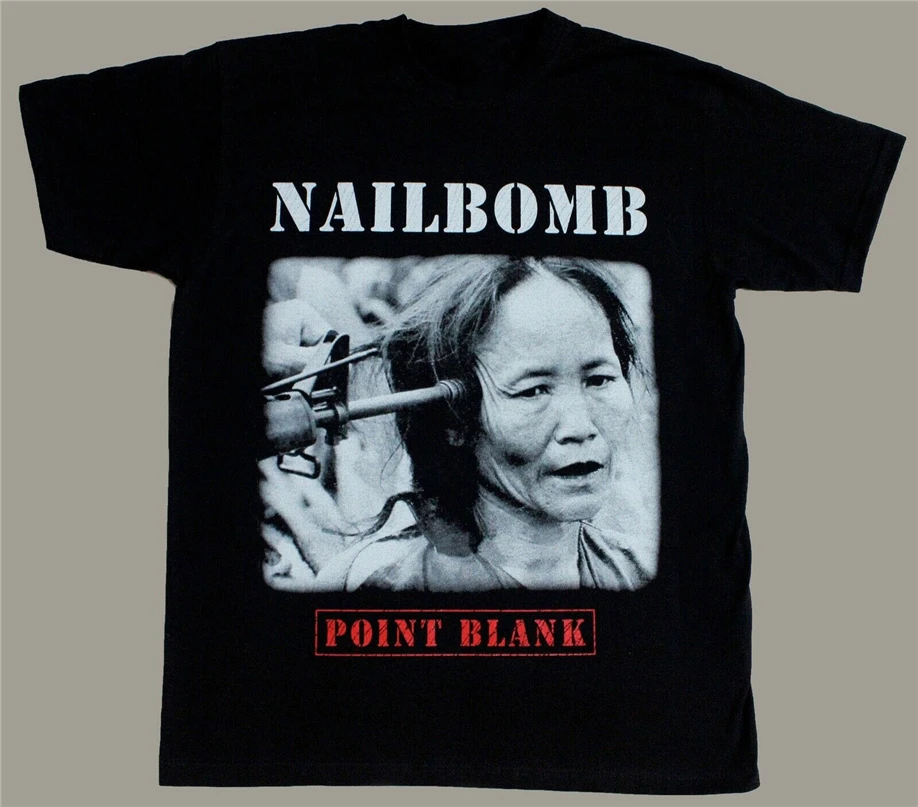 Nailbomb точечная пустая рубашка Sepultura Металлические Промышленные панковские топы