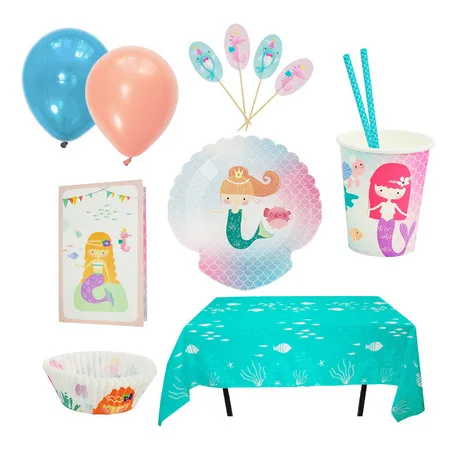 Festive Party Supplies Disposable Party Tableware kids birthday party decoration set disposable paper tableware set 2 set/lot