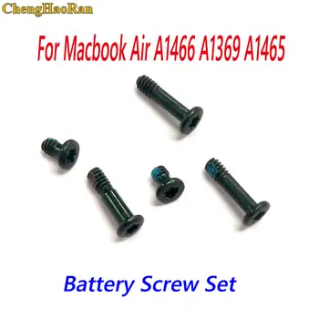 

ChengHaoRan 1set for Apple MacBook Air A1466 A1369 Battery Scew Screws