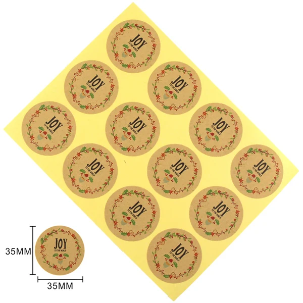 64 120 шт/10 листов рождественские наклейки Спасибо наклейка счастливая Подпись дня рождения подарки украшения специально для Вас стикер s DIY - Цвет: 64