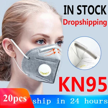 

Facemask with Breathing Valve Mask Respirator Defense Spray Air Masks with Filter Protection Anti Dust Particulate Mouth Cap