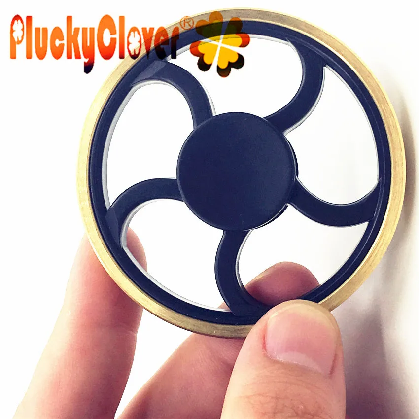 1pc Anti-Stress Wheel Hand Spiner Black Whirlwind Fidget Spinner ADHD Desk Toy Gyro Finger Top Gyro Boy Spin Toy Gifts Cool spin