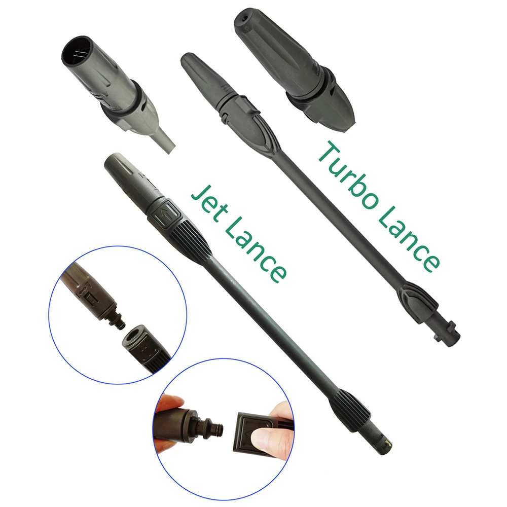 Replacement Pressure Washer Gun Car Wash Cleaning Water Spray Gun Lance Nozzle Tip Pistol Lance Wand Nozzle for Karcher K2~K7 4