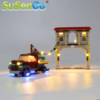 

SuSenGo LED Light kit For Dorado Showdown Toy Building Blocks Lighting Set Compatible with 75972 (Model Not Included)