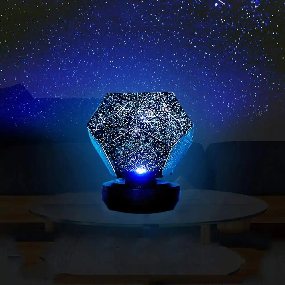 LED Starry Night Sky Galaxy Projector Lamp Star Sky Cosmos Night Light Remote UK