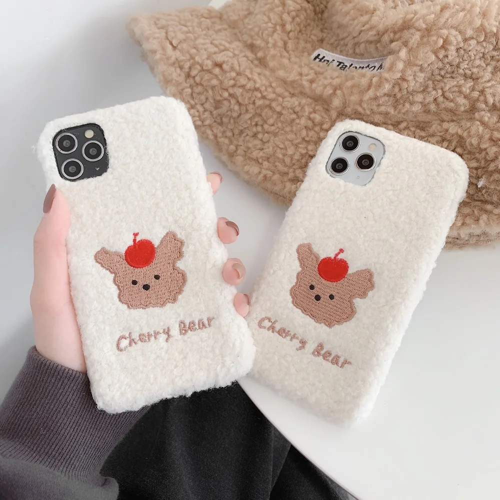毛绒刺绣-cherry bear樱桃熊 (2)